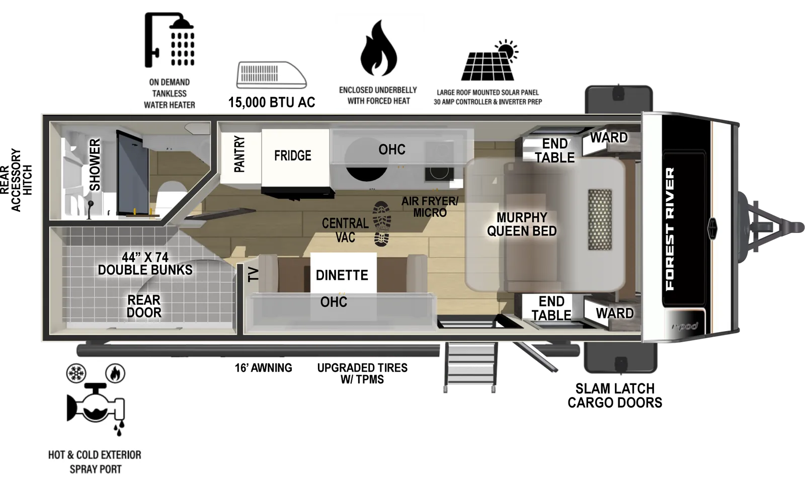 RP-200 floorplan