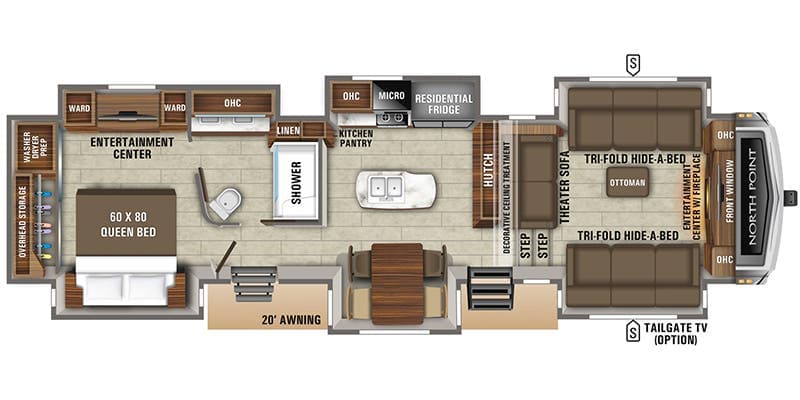 2020 JAYCO NORTH POINT 381FLWS - Image 2