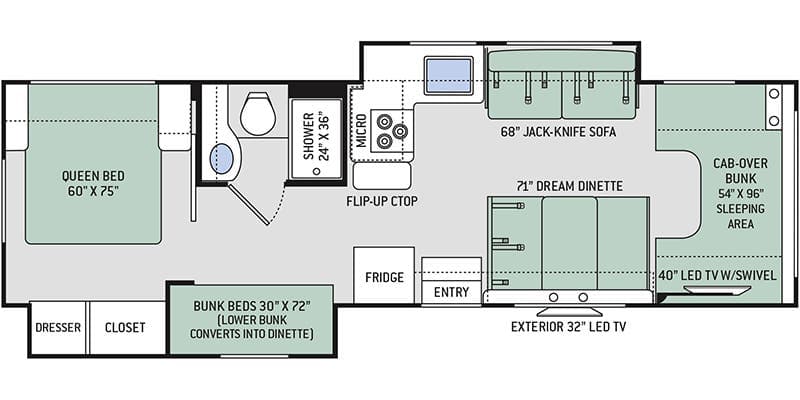 2019 THOR MOTOR COACH FREEDOM ELITE 30FE - Image 2